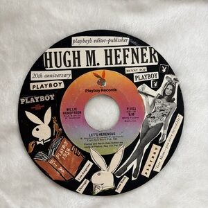PLAYBOY Multicolor Vinyl Record with Framed Cover